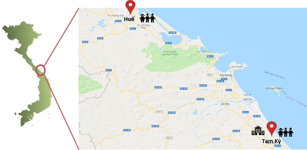 carte situation hue tam ky